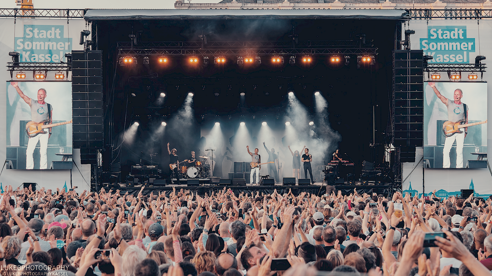 Sting at Stadt Sommer Kassel in Kassel &copy; Luke B. Photography
